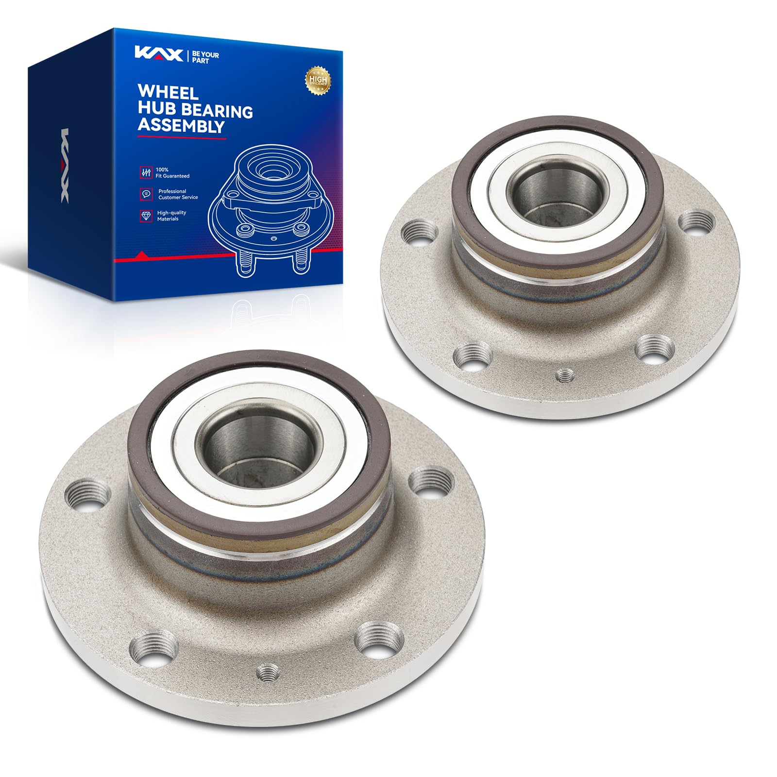 Amazon.com: KAX 512319 Pair Rear Wheel Hub & Bearing fit for 2006